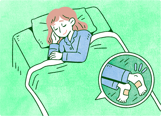 しなやかでやさしい貼り心地